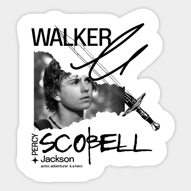 Walker Scobell Aesthetic Sticker by Starart Designs